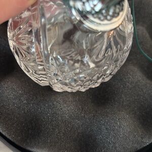 Waterford Crystal Signed Stamped  ornament 2008